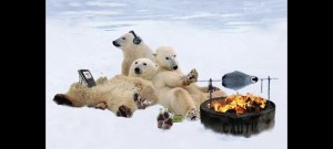 Bears on ice BBQ slide show 620 x 280