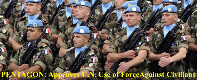 U.N.---UN PEACEKEEPING TROOPS-US-PHOTO